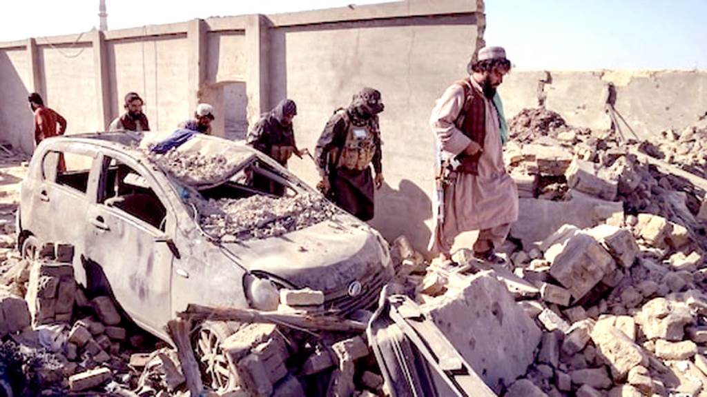 Pakistan launches another attack on Afghanistan 10 people including nine children killed 4 injured in bombing